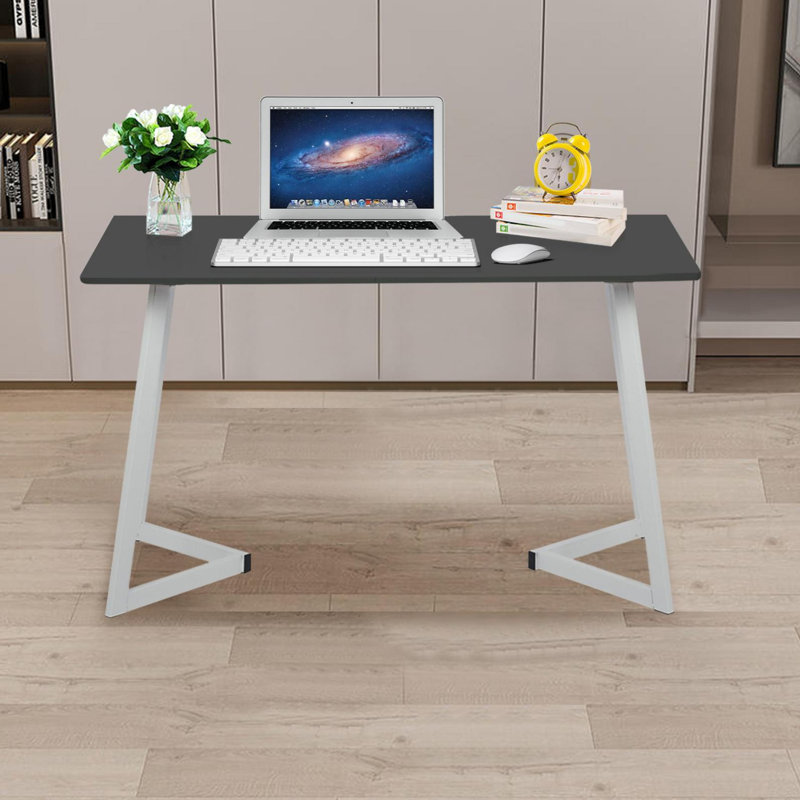 Orren Ellis 47Inch Computer Desk Modern Home Office Table Long Desk